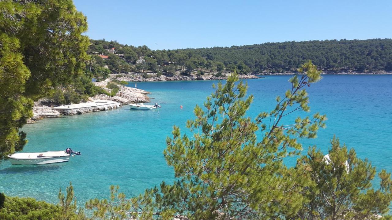 Villa Sun Garden - 4 Star Villa With Heated Swimming Pool, Quiet Bay, Bbq, 50M From The Sea Милна Экстерьер фото